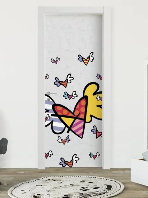 Porta per interni Britto Flying Hearts Too di Bertolotto